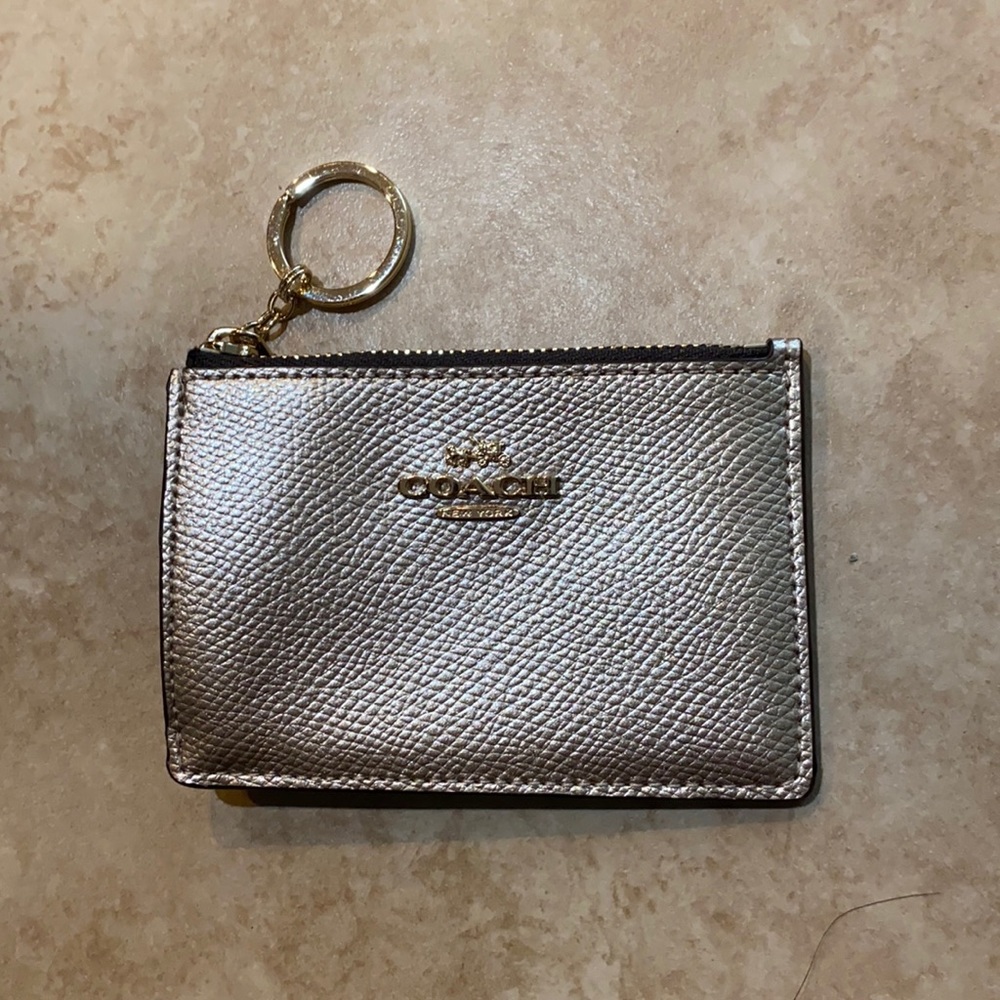 NWOT Coach Coin Card Case